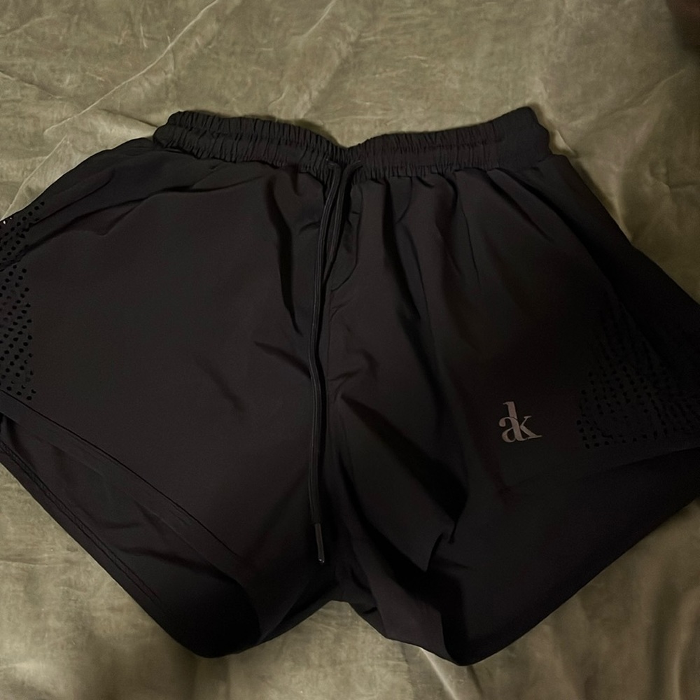 Black aK running shorts